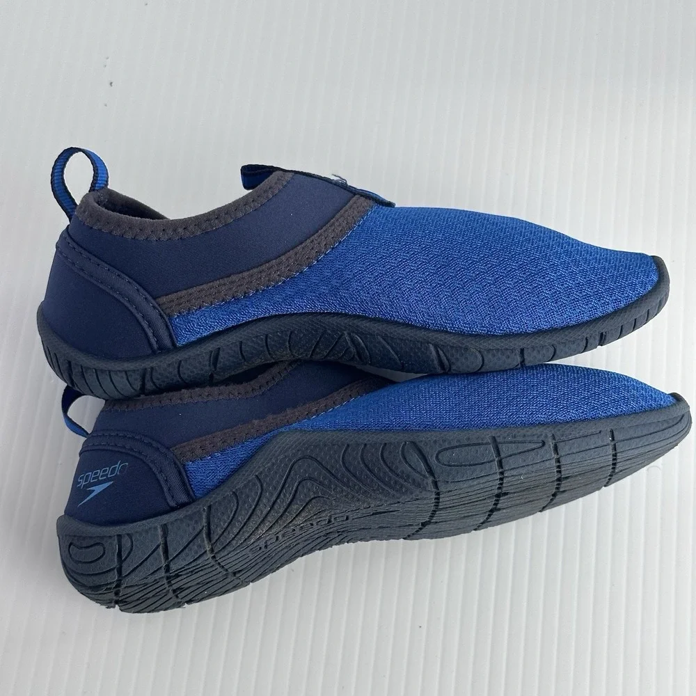 Speedo Tidal Cruiser Shoes Swimming Water Unisex Size 13 KIDS US Navy/Royal
